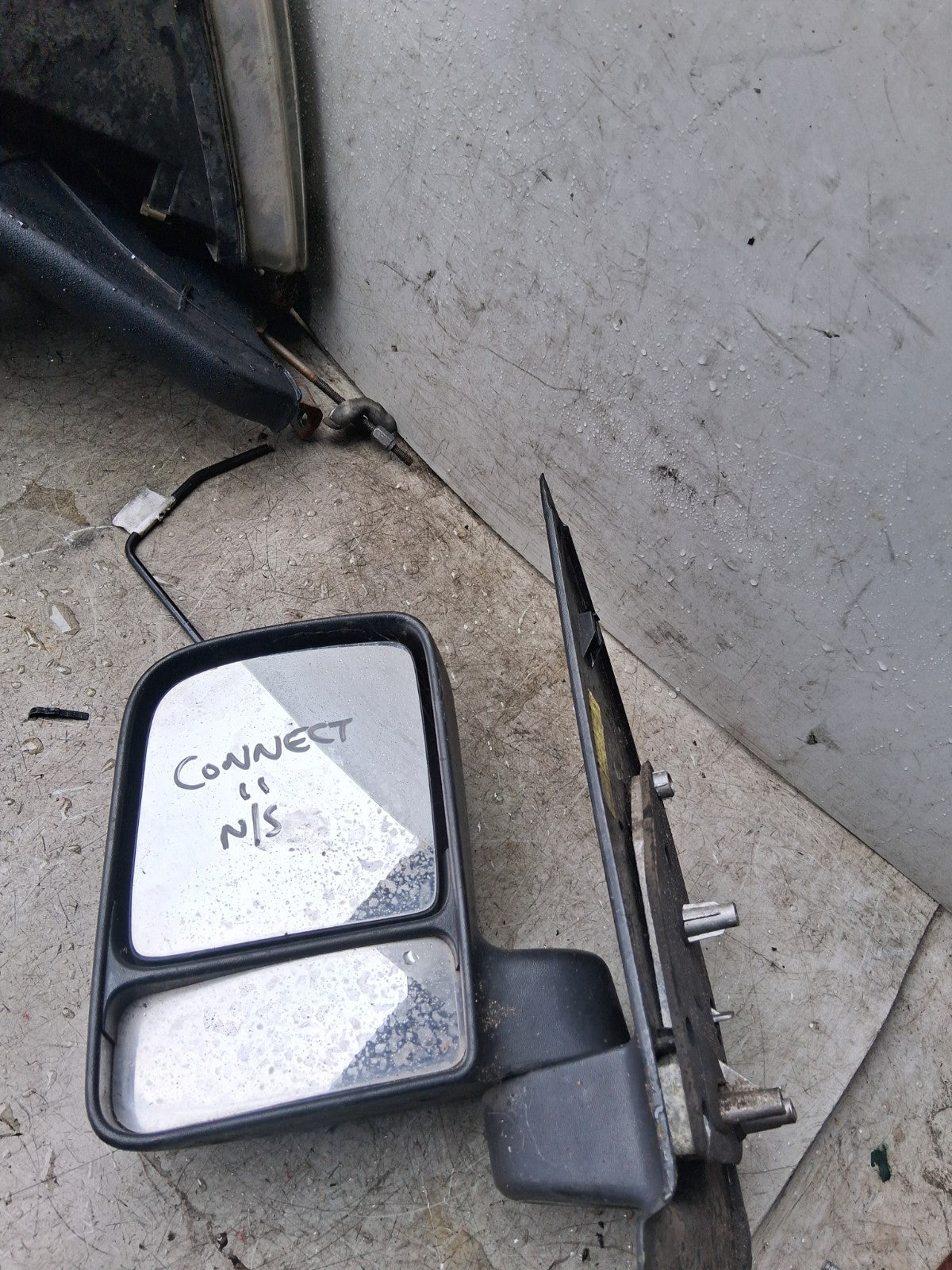 2011 FORD TRANSIT CONNECT NS PASSENGER SIDE WING MIRROR 0206011