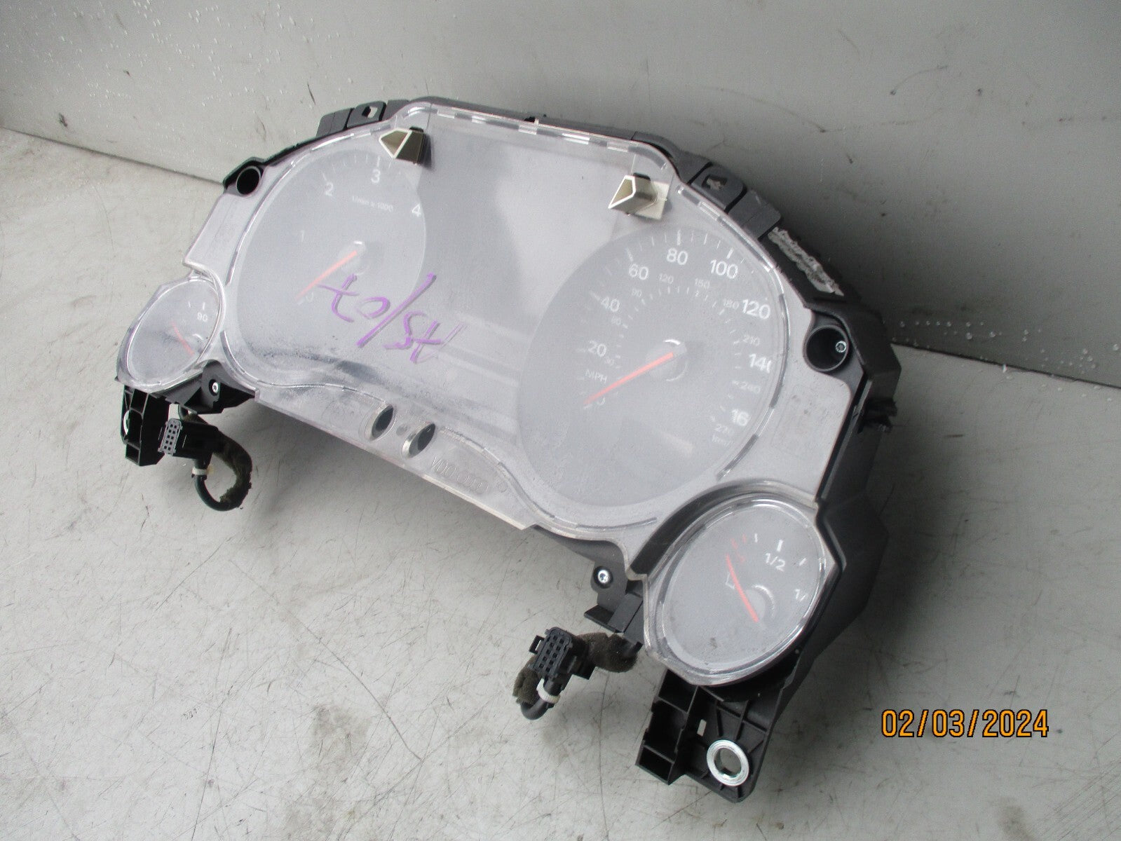 AUDI A8 4E 2008 3.0 DIESEL SPEEDO SPEEDOMETER INSTRUMENT CLUSTER 4E0920951B