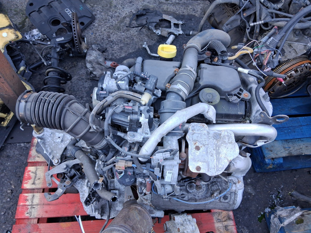 RENAULT CAPTUR 2014 1.5 DIESEL COMPLETE ENGINE K9K