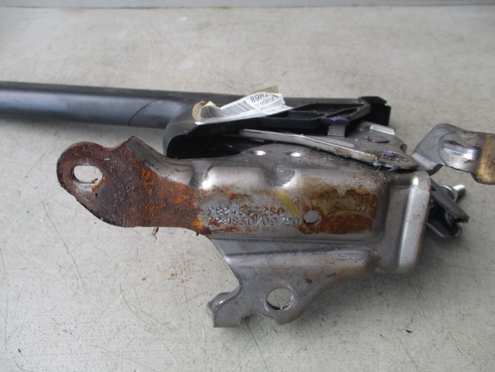 2019 VAUXHALL CORSA F MANUAL PARKING HANDBRAKE LEVER MECHANISM