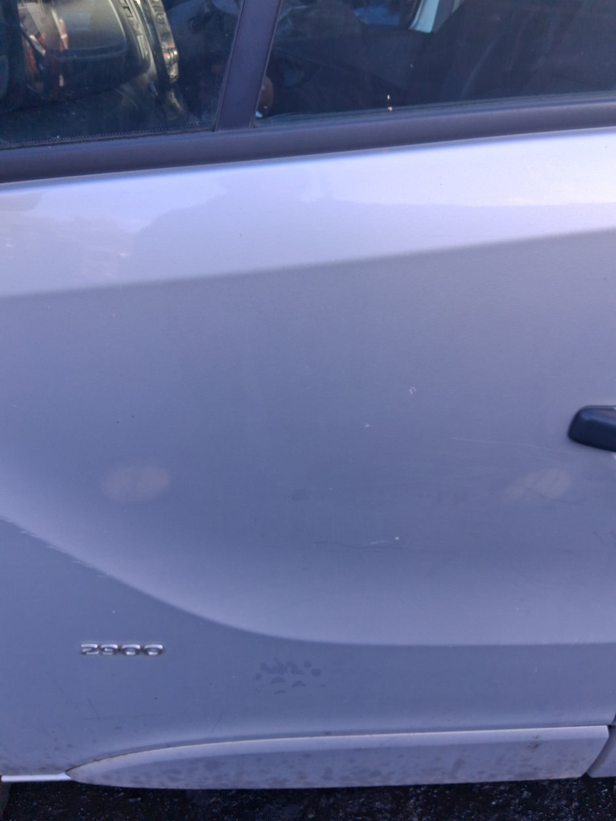2017 VAUXHALL VIVARO MK2 NSF PASSENGER SIDE FRONT LEFT BARE DOOR SILVER L193