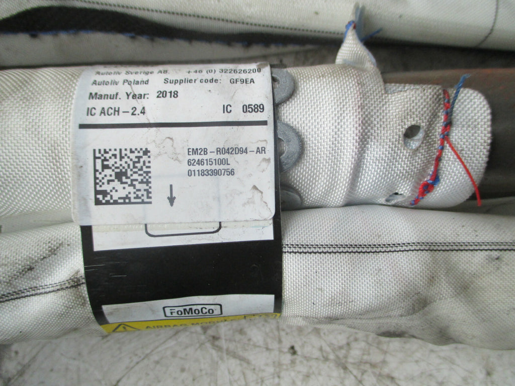 FORD S MAX MK2 2018 OSF DRIVER SIDE FRONT CURTAIN SAFETY BAG EM2BR042D94AR
