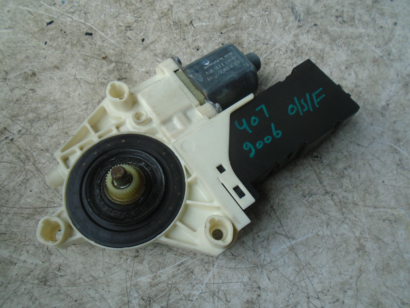 PEUGEOT 407 2006 2.0 DIESEL OSF DRIVER SIDE FRONT WINDOW MOTOR 9663036580