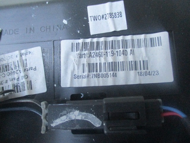 2019 VAUXHALL INSIGNIA  HEADLIGHT CONTROL SWITCH 39121795