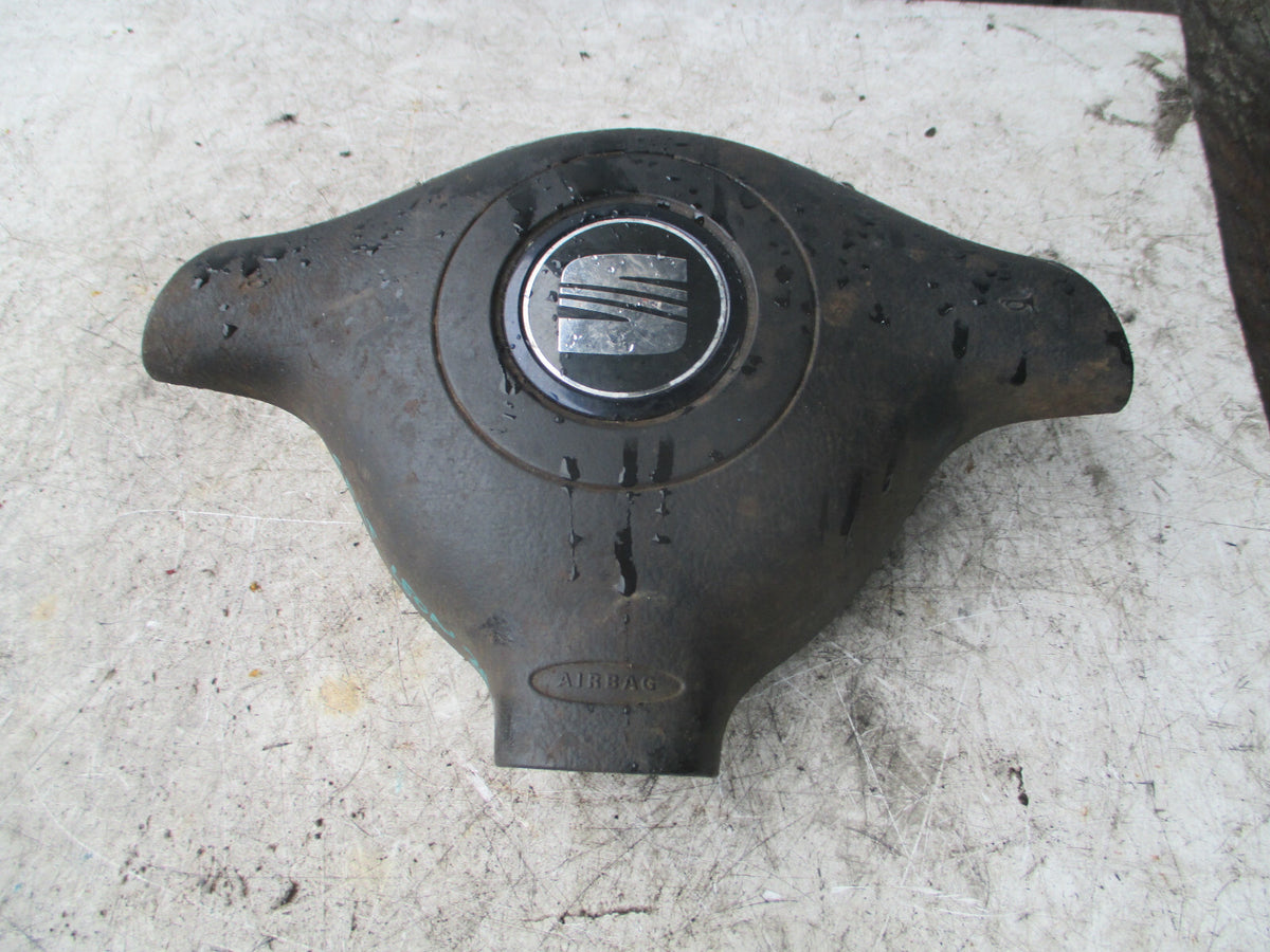 SEAT LEON 2005 MK1 DRIVER'S STEERING WHEEL SAFETY BAG 1M0880201N