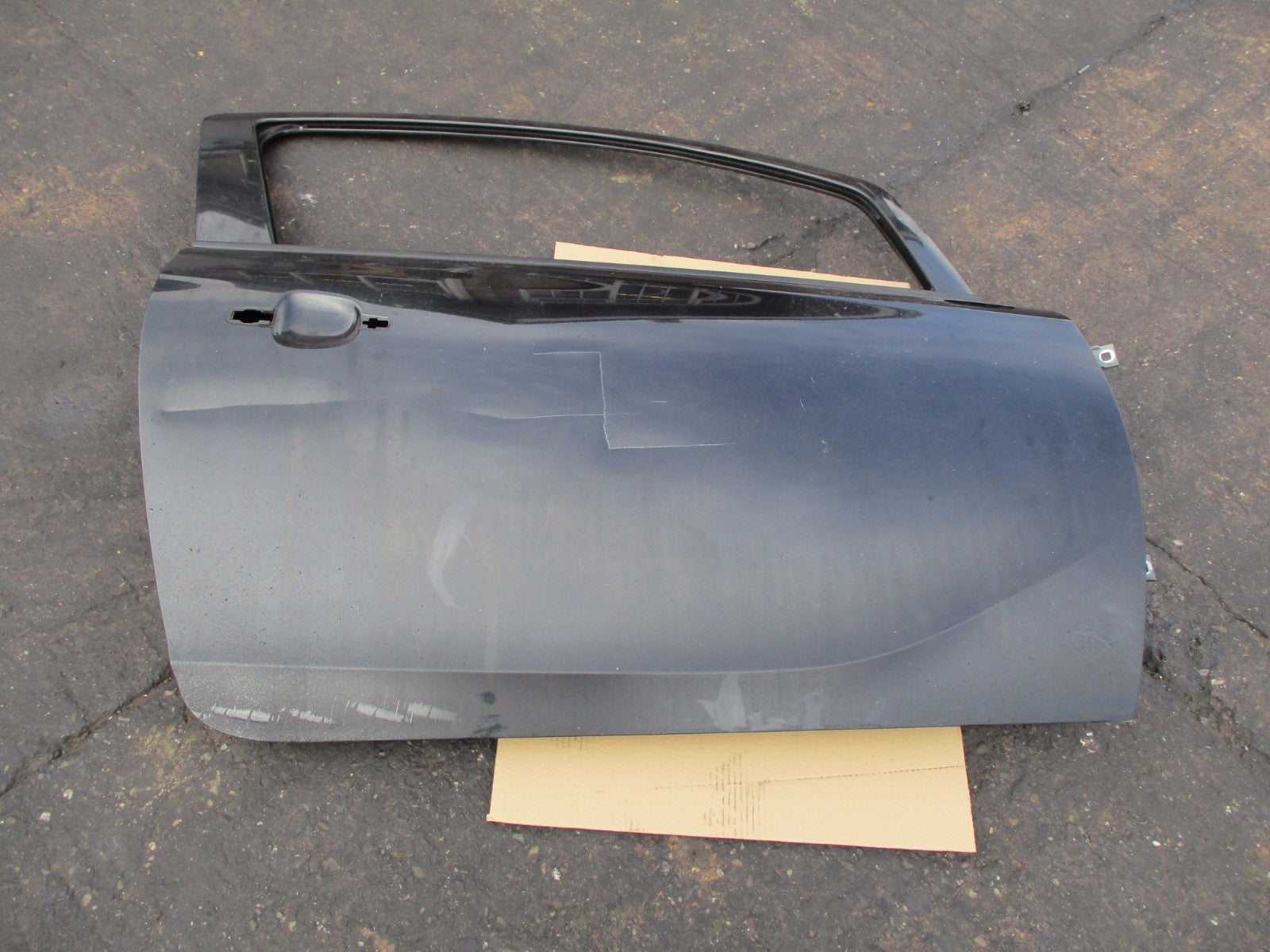 VAUXHALL CORSA D 2013 5 DOOR OS DRIVER DOOR GREY 1705084001