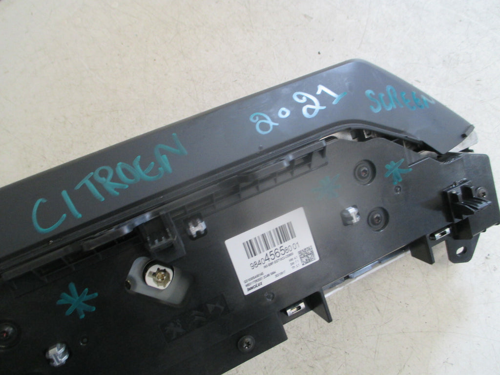CITROEN C4 MK3 2021 FRONT DASHBOARD DASH RADIO SATNAV SCREEN DISPLAY 9840456580