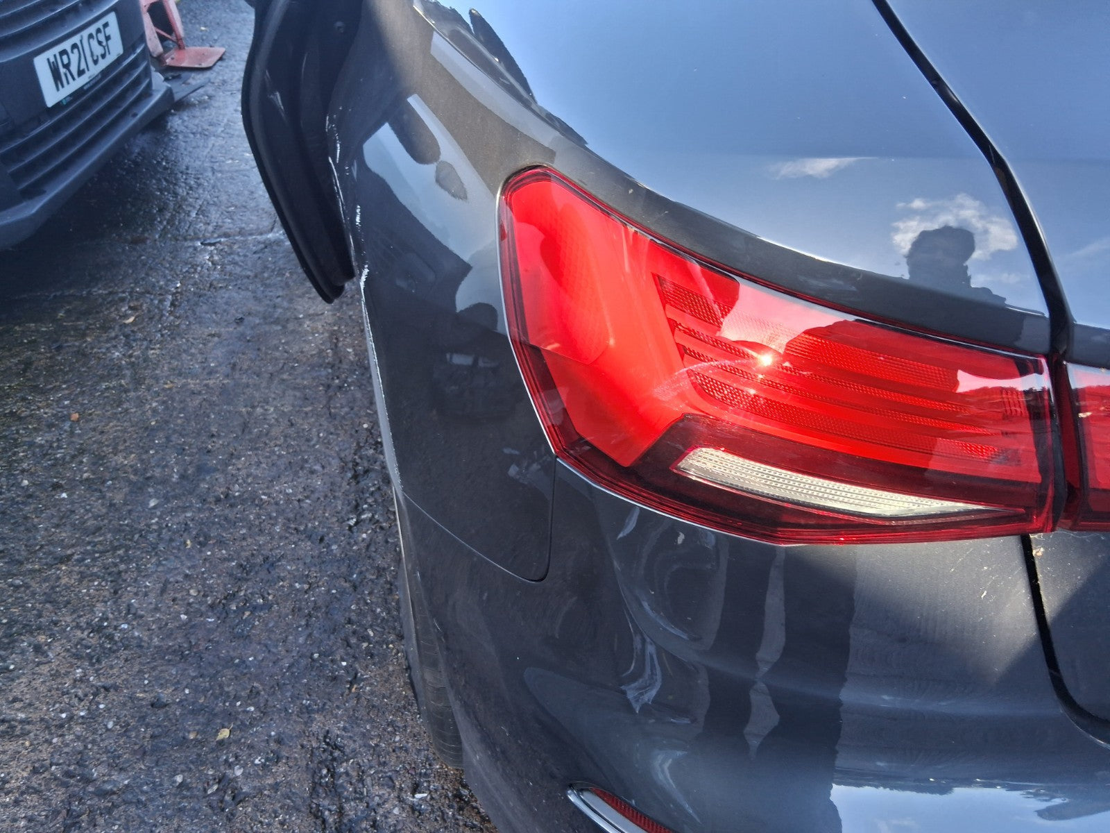 2025 AUDI A3 8Y HATCHBACK FACELIFT OSR DRIVER SIDE REAR RIGHT OUTER TAIL LIGHT