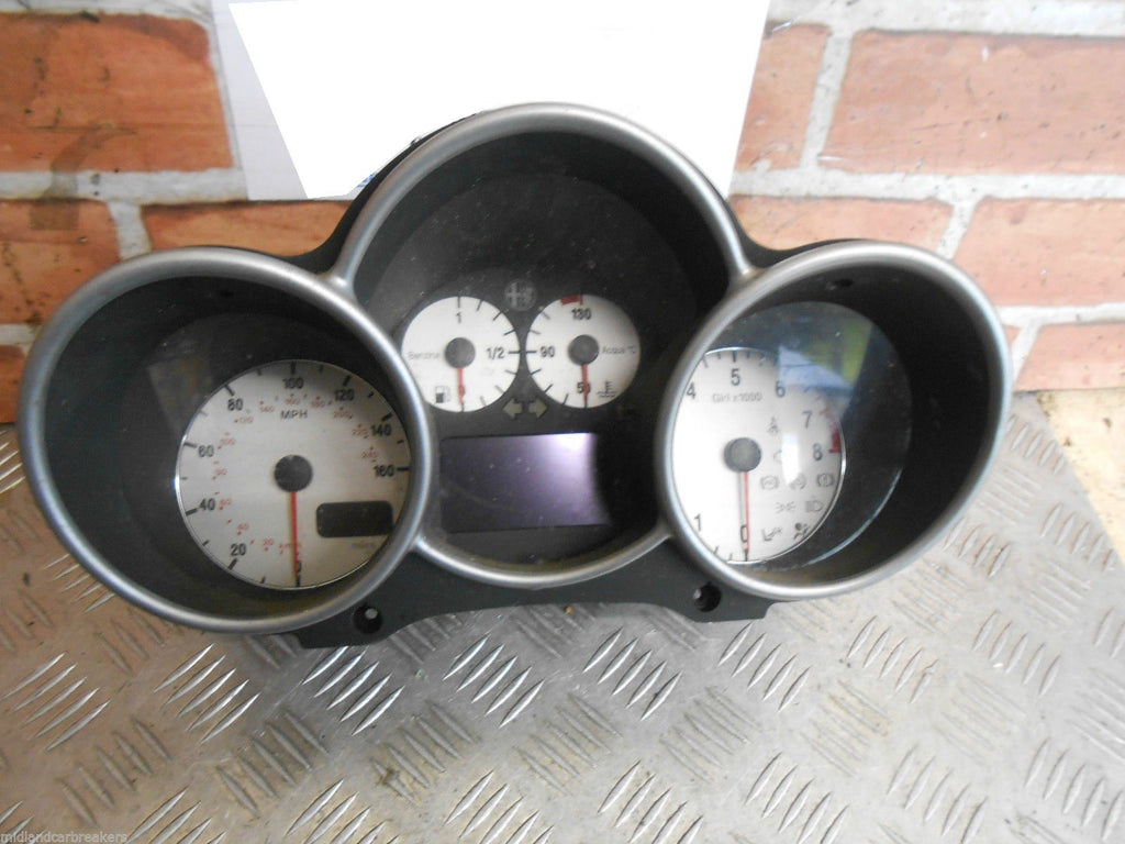 ALFA ROMEO 147 2006 2.0 16V SPEEDO CLOCKS INSTRUMENT CLUSTER DIALS 735290196