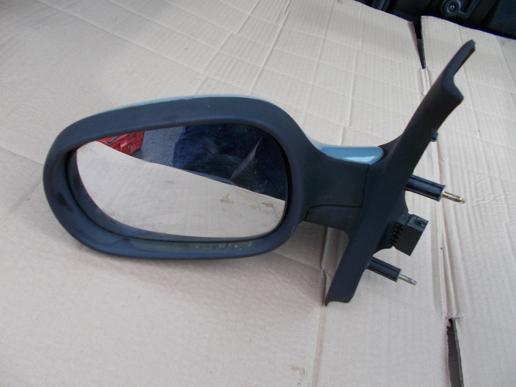 2003 RENAULT SCENIC NS PASSENGER SIDE ELECTRIC WING MIRROR E9014092 BLUE