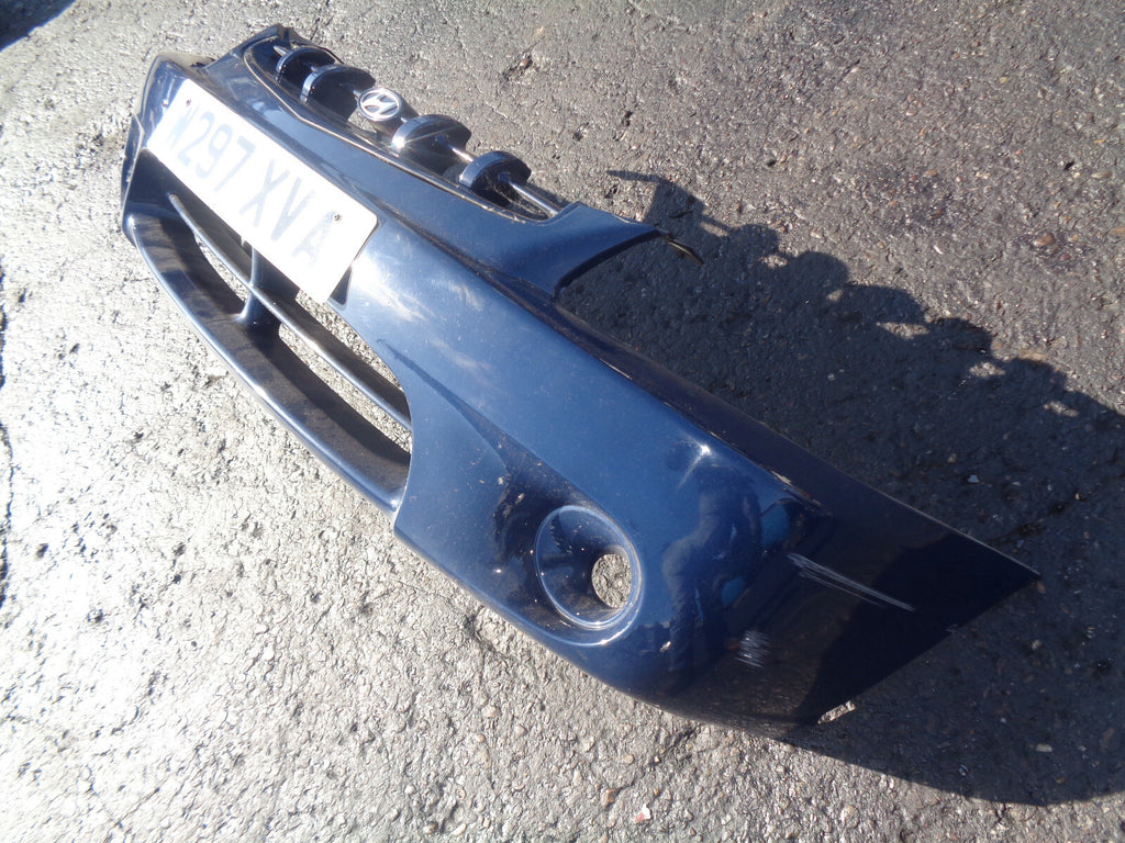 HYUNDAI ACCENT 1 MK2 2000 COMPLETE FRONT BUMPER BLUE