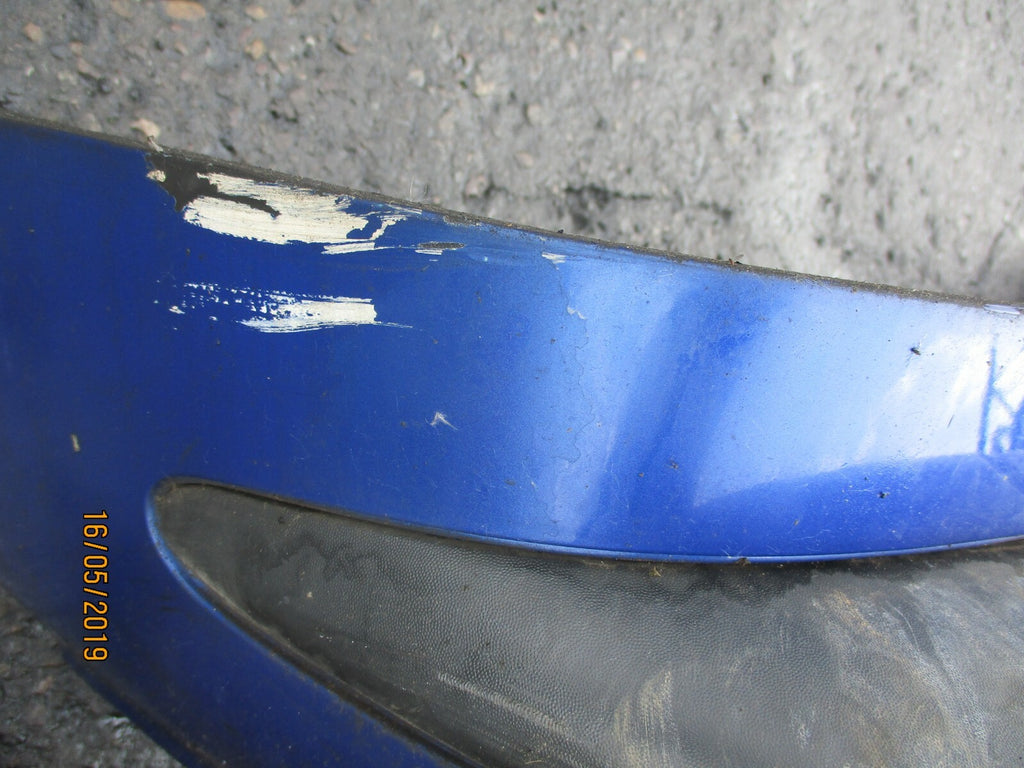 VAUXHALL ZAFIRA A (MK1) COMPLETE REAR BUMPER BLUE