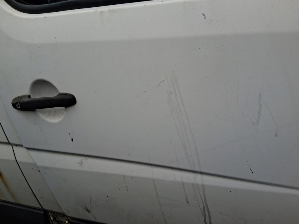 2016 MERCEDES SPRINTER MK2 W906 OSF DRIVER SIDE FRONT LEFT BARE DOOR WHITE