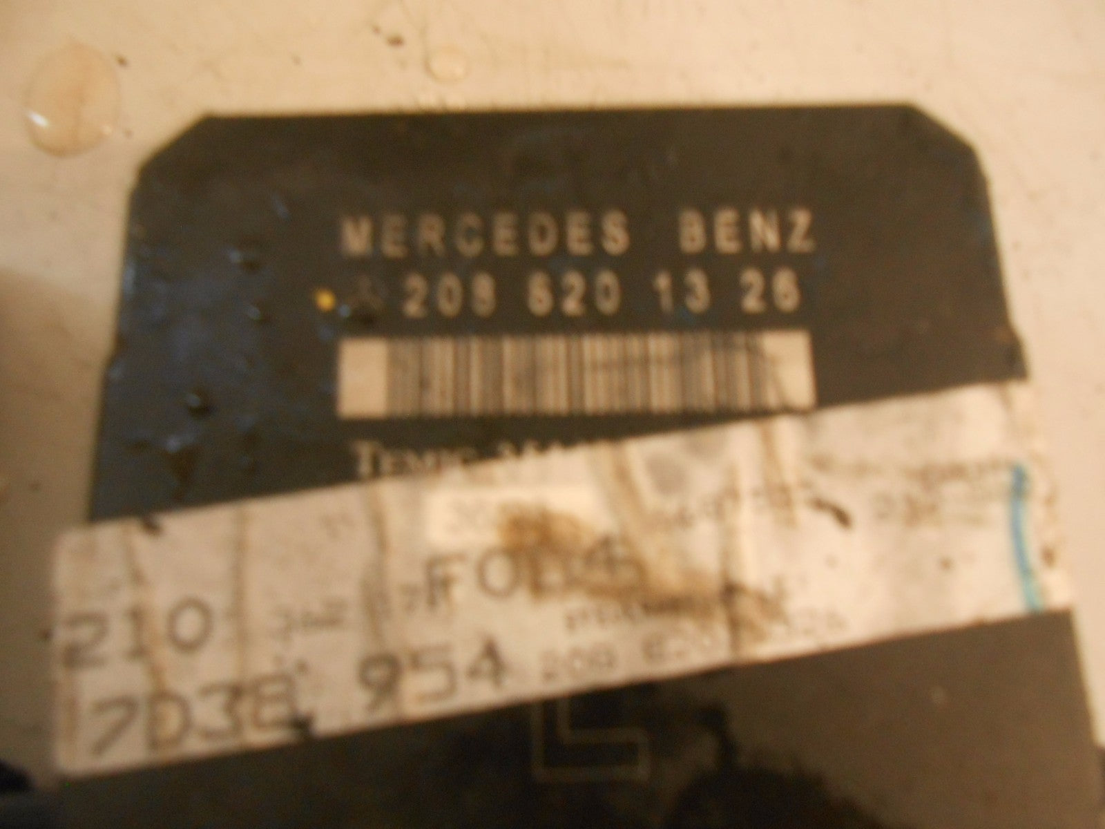 MERCEDES E CLASS W210 2000 OSF & NSF DRIVER & PASSENGER FRONT DOOR MODULES PAIR