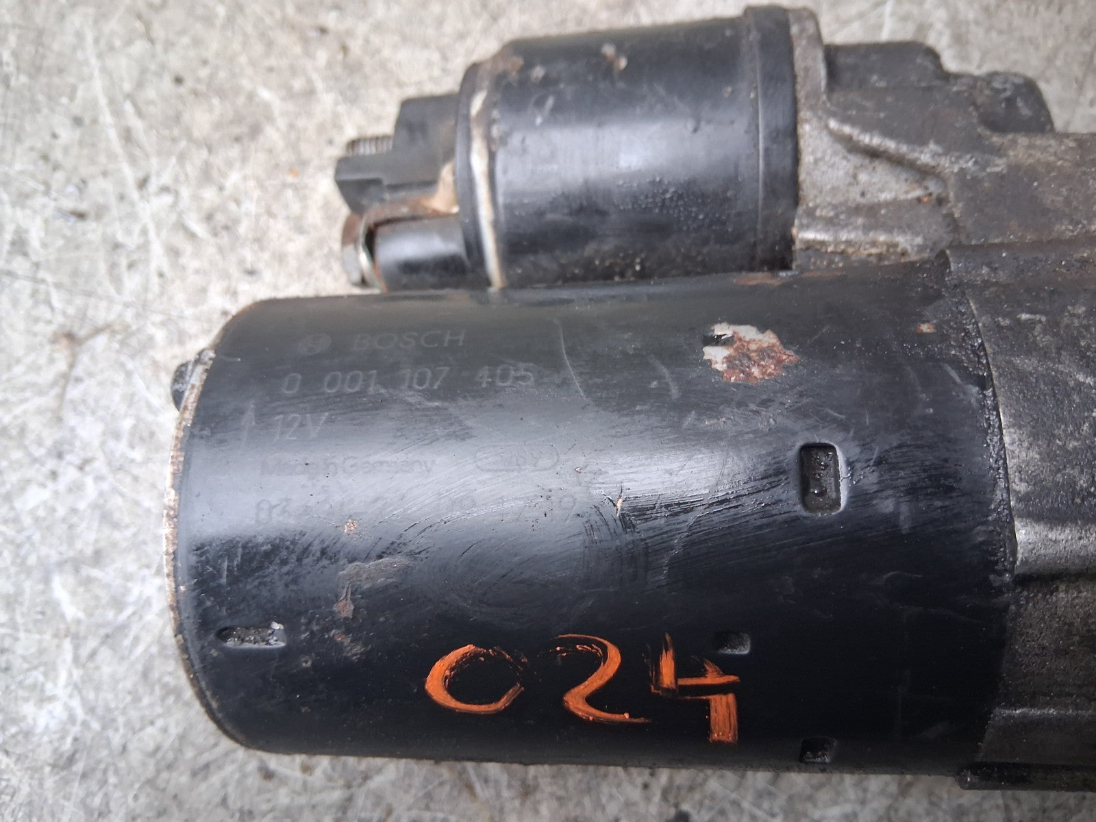 2004 VAUXHALL ZAFIRA A STARTER MOTOR 0001107405