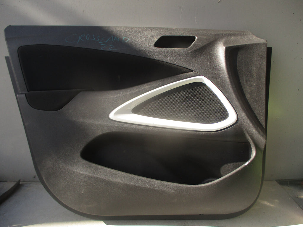 2022 VAUXHALL CROSSLAND NSF PASSENGER FRONT LEFT SIDE DOOR PANEL CARD 475853623