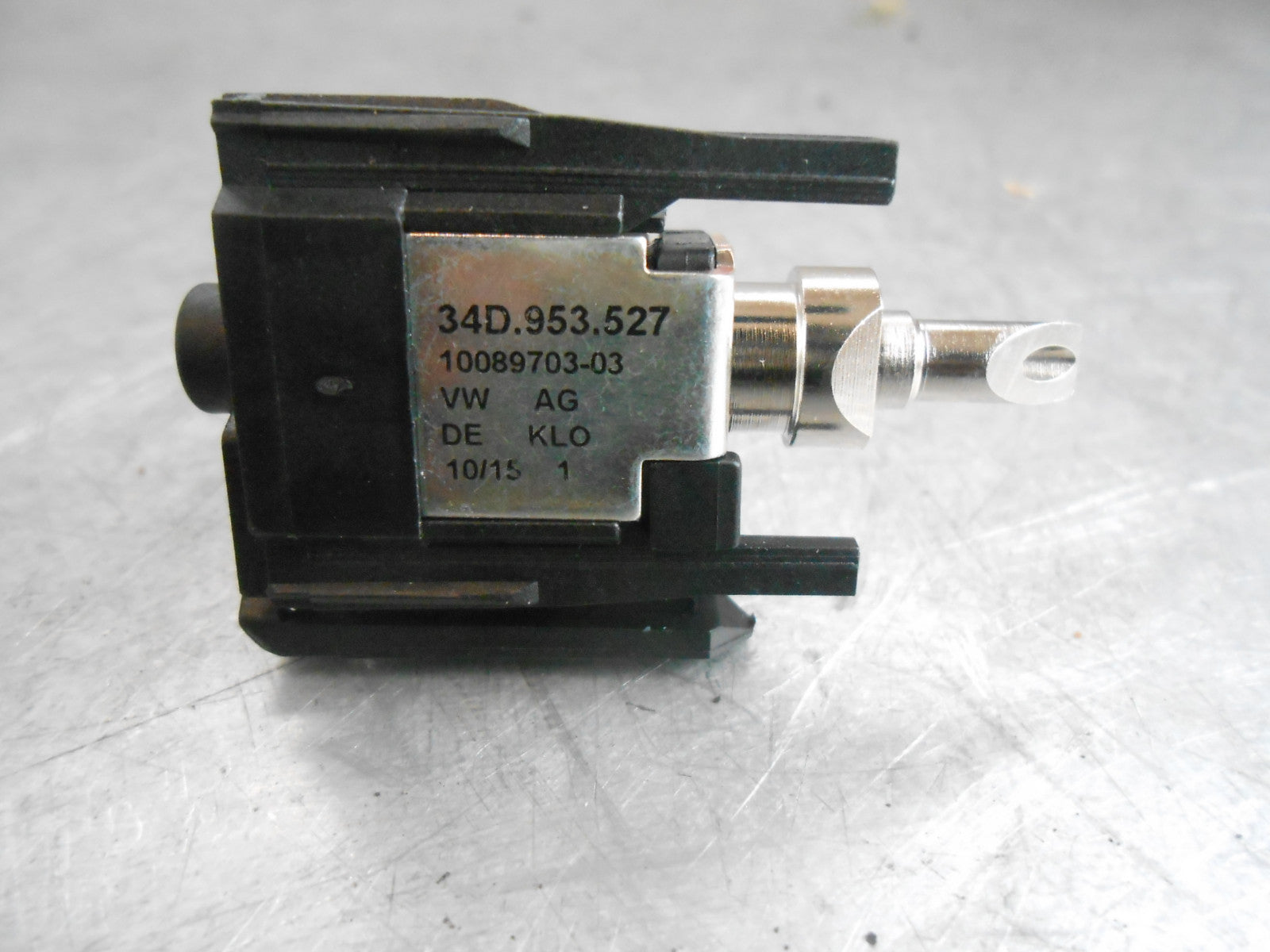 VW VOLKSWAGEN POLO 6C (MK5) 2015 IGNITION LOCK STARTER SWITCH MODULE 34D953527