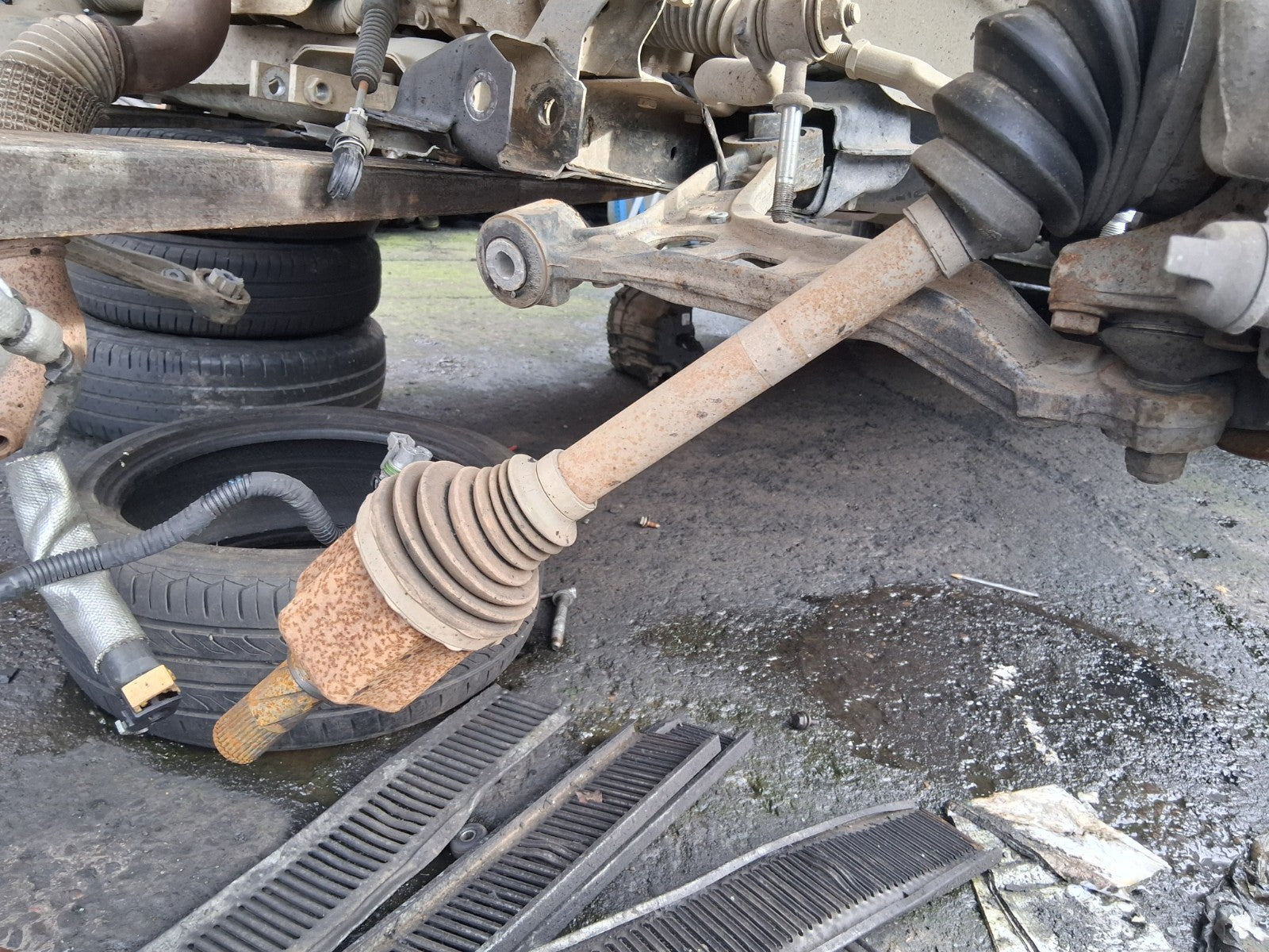 2023 FIAT DUCATO MK3 2.2 DIESEL NSF PASSENGER SIDE FRONT LEFT DRIVESHAFT