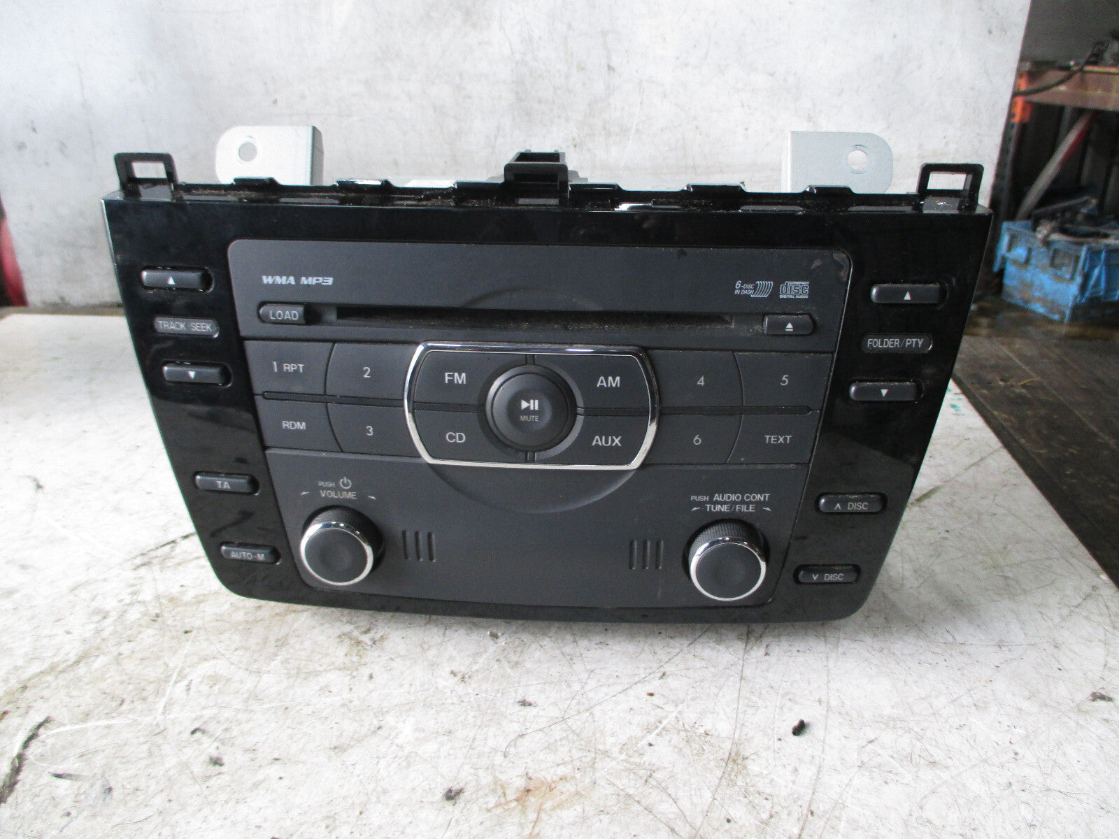 MAZDA 6 2010 RADIO CD PLAYER STEREO HEAD UNIT GER4669RX