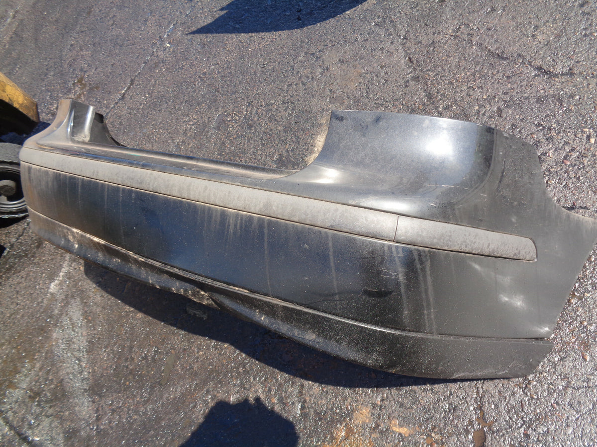 SAAB 93 9-3 MK2 2004 COMPLETE REAR BUMPER BLACK