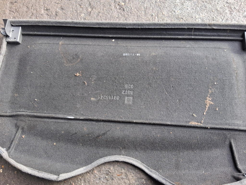 2005 VAUXHALL CORSA C REAR STORAGE LOAD COVER PARCEL SHELF 09115241