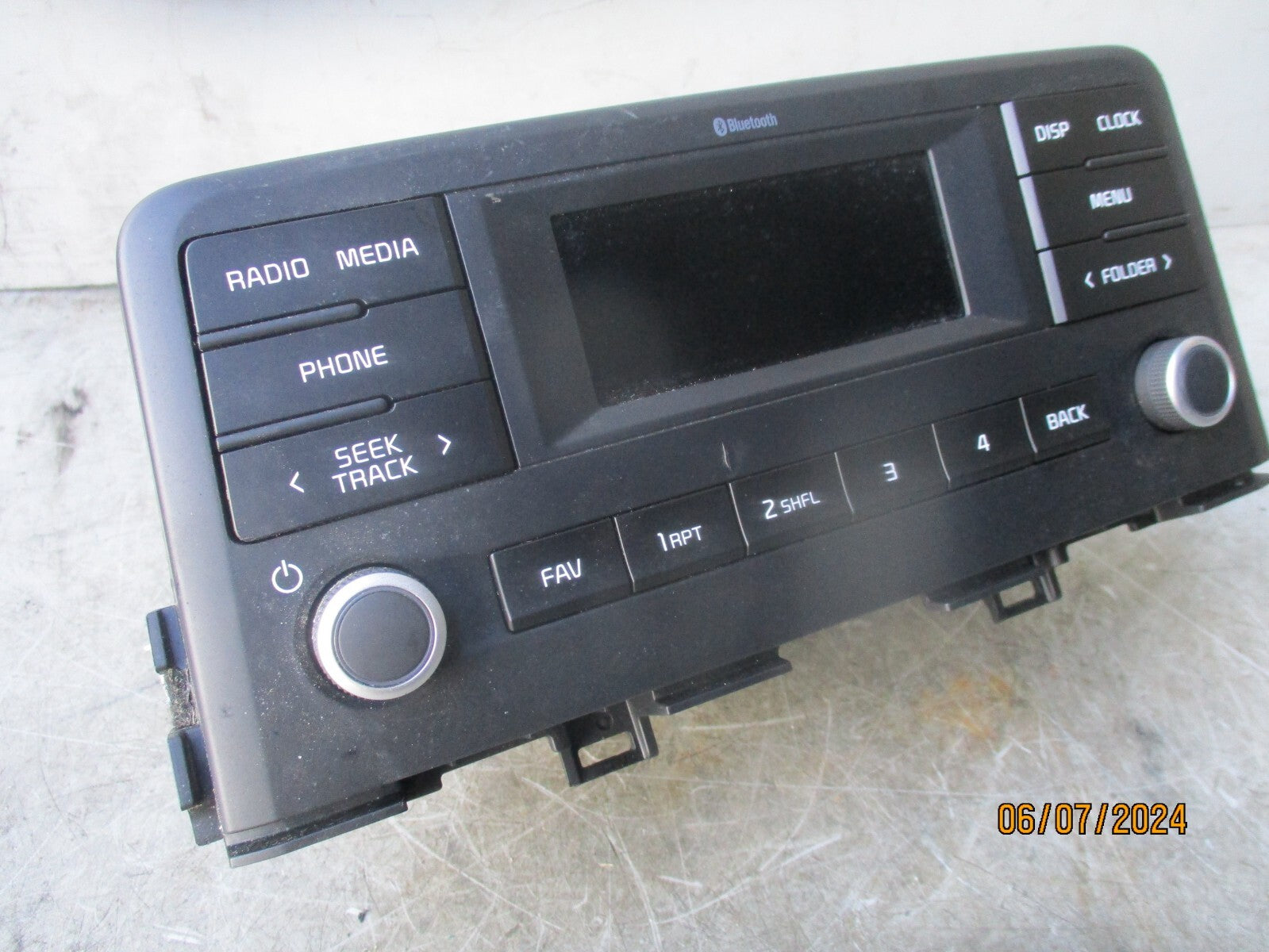 KIA PICANTO MK3 2023 RADIO STEREO BLUETOOTH 96150G6830