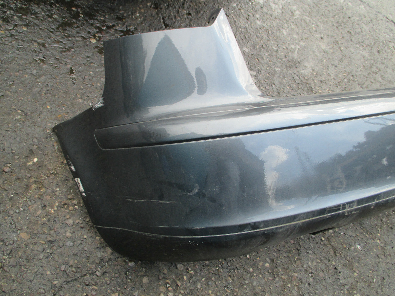 AUDI A3 8P MK2 2006 REAR COMPLETE BUMPER GREY 8P4807511