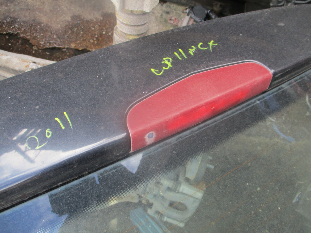 2012 VAUXHALL CORSA D 3 DOOR REAR COMPLETE TAILGATE BOOTLID BLACK