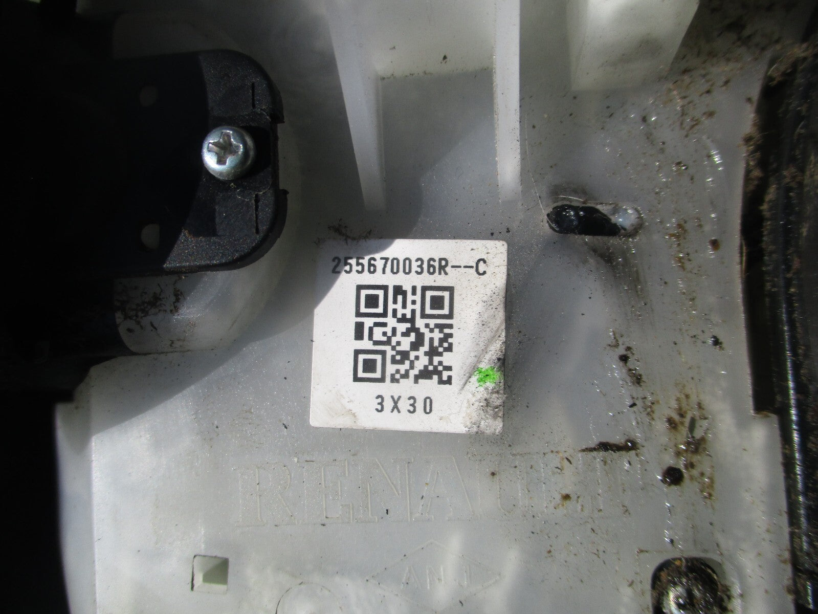 2013 RENAULT MASTER MK3 WIPER INDICATOR TSALK SWITCH SQUIB 255670036R