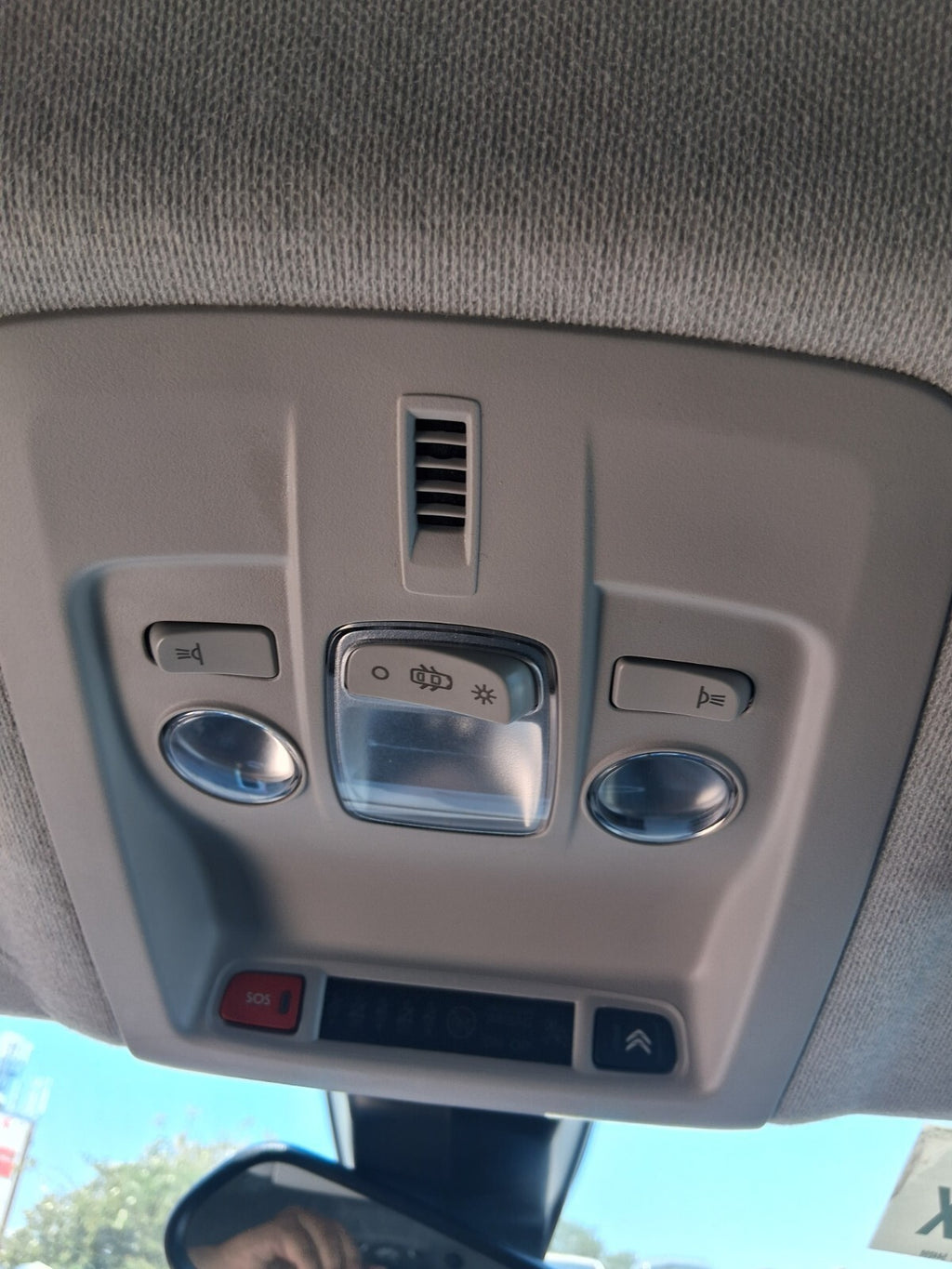 2020 CITROEN C4 CACTUS FRONT ROOF INTERIOR READING LIGHT LAMP