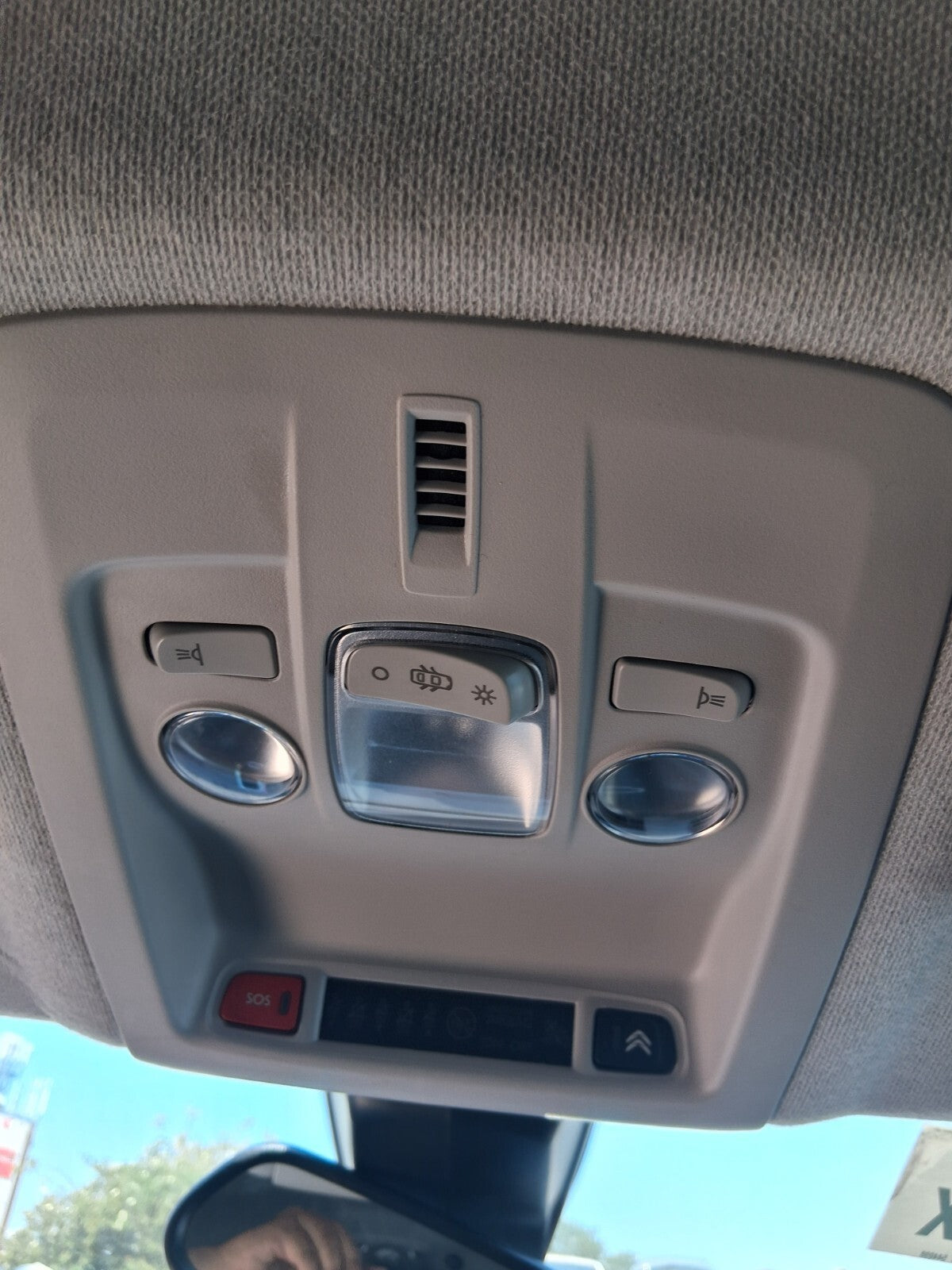 2020 CITROEN C4 CACTUS FRONT ROOF INTERIOR READING LIGHT LAMP