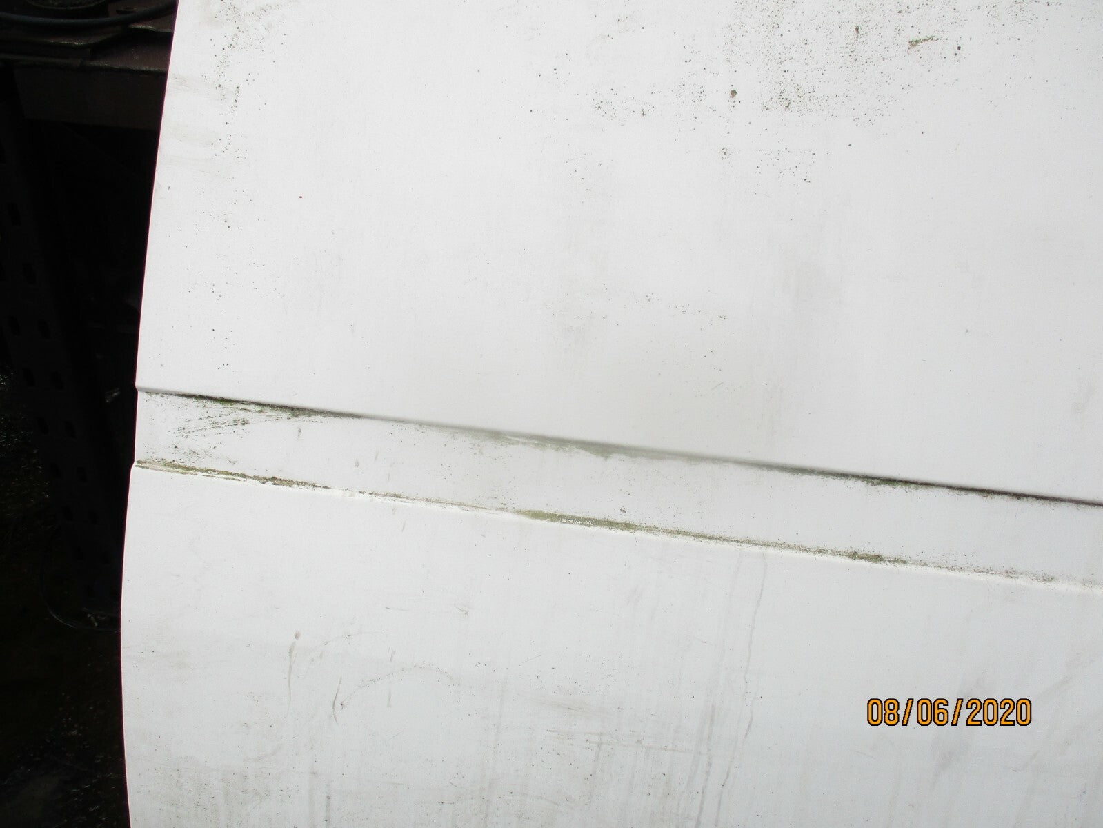 PEUGEOT EXPERT VAN 2006 OS DRIVER SIDE SLIDING SLIDE DOOR HINGE LOCK WHITE