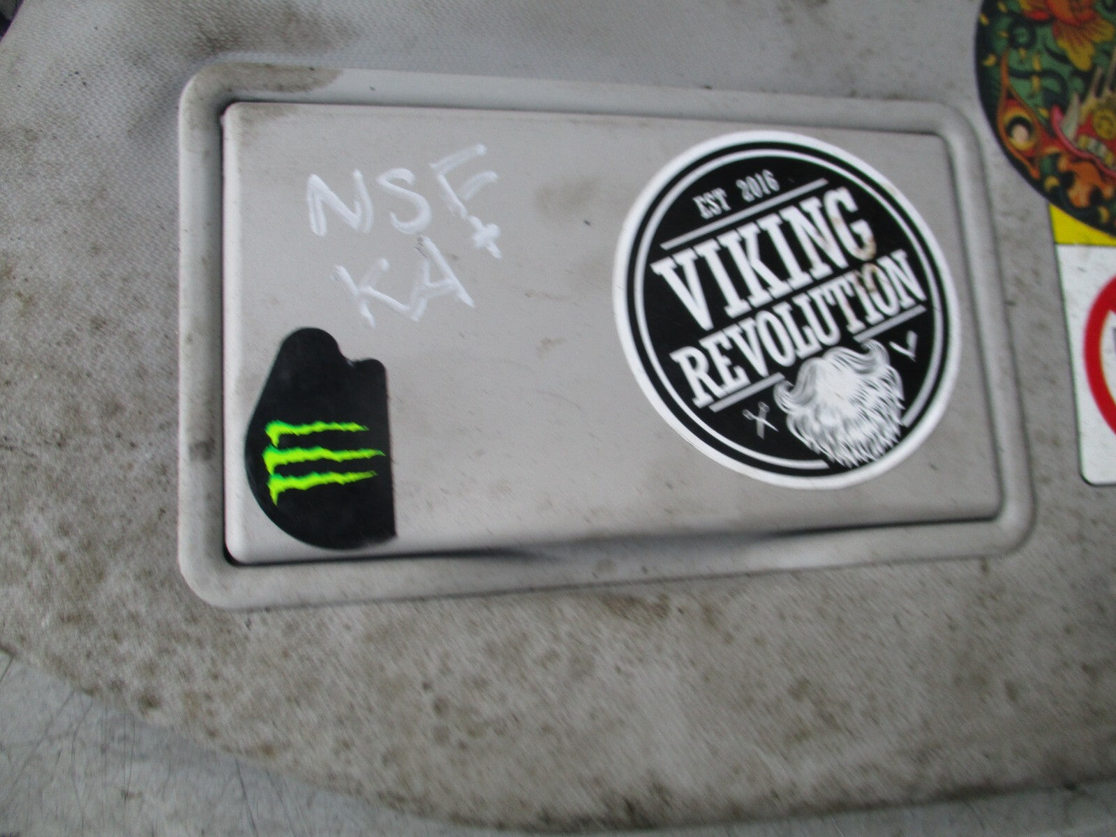 2017 FORD KA PLUS + NS PASSENGER SIDE SUN VISOR