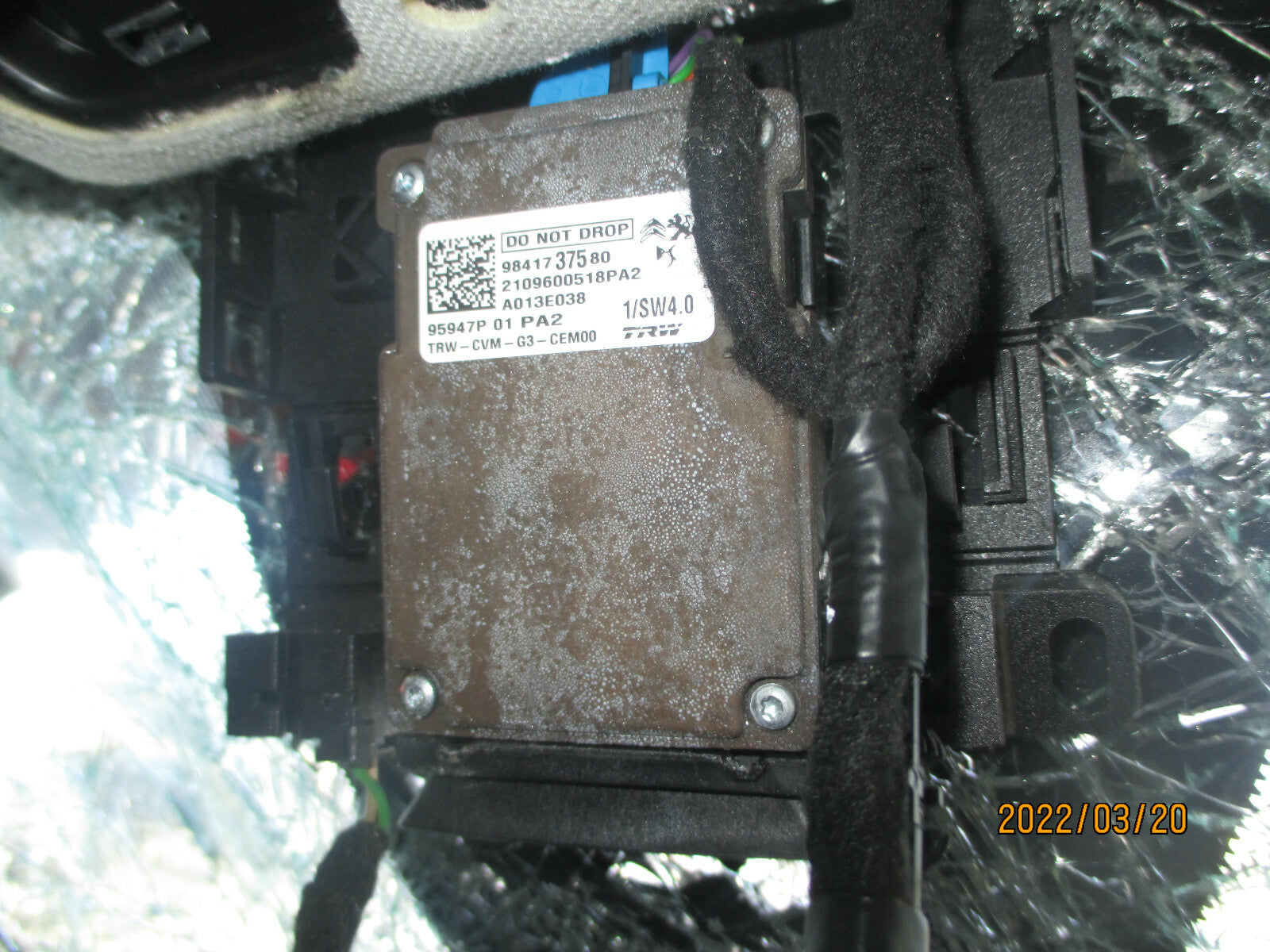 CITROEN C4 2021 FRONT INTERIOR WINDSCREEN CAMERA 9841737580