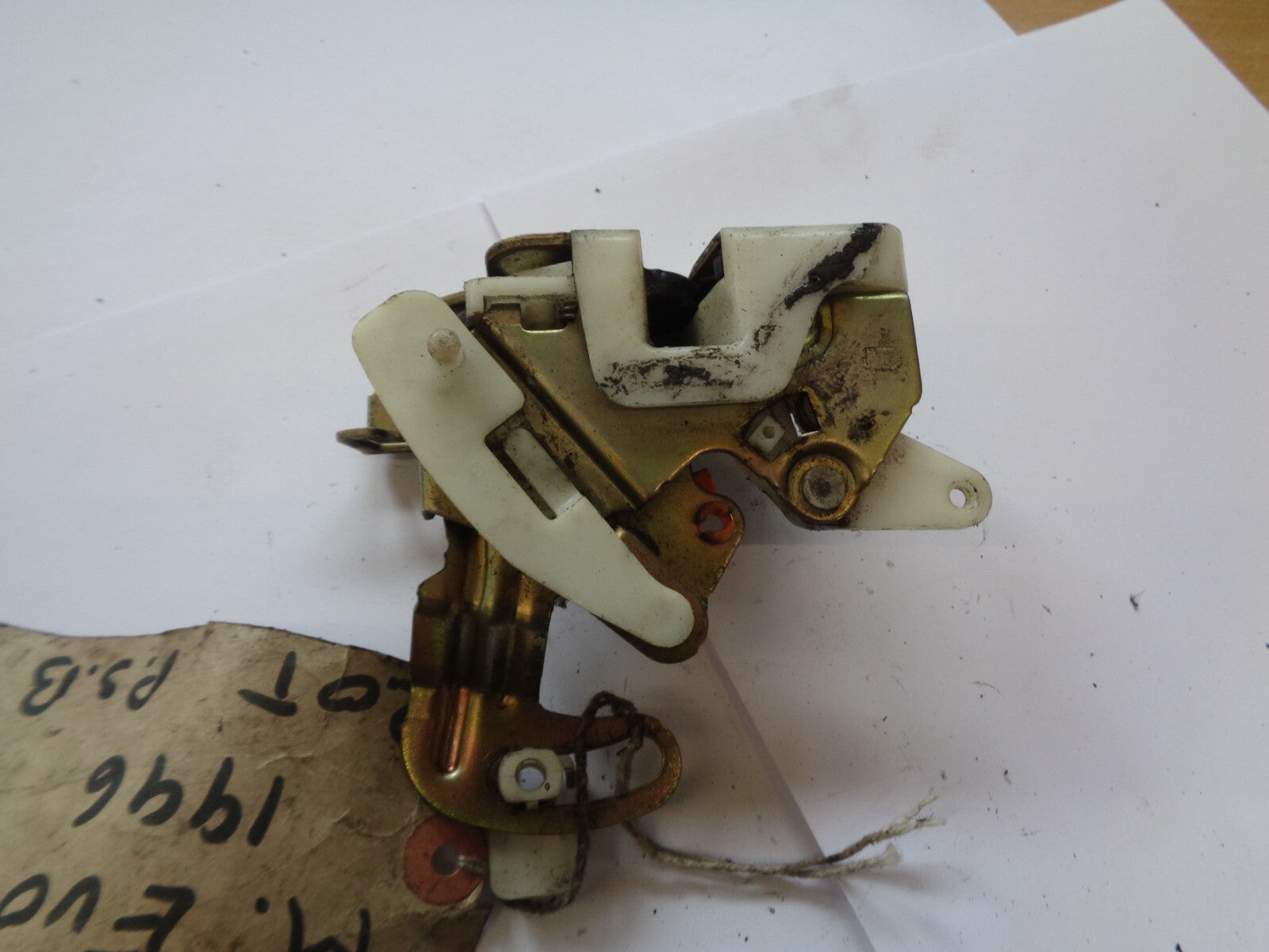 MITSUBISHI LANCER EVO 3 1996 NSR PASSENGER SIDE REAR DOOR LOCK MECH MECHANISM