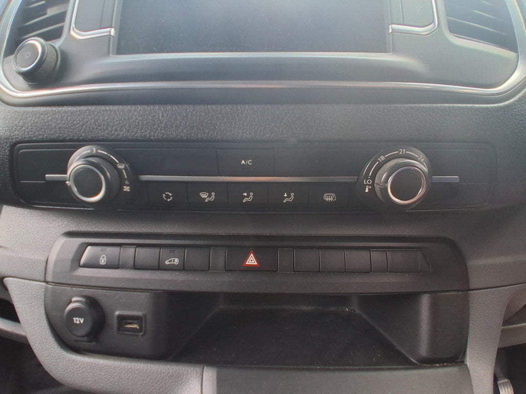 2019 CITROEN DISPATCH VIVARO MK3 HEATER AC CLIMATE CONTROL SWITCH PANEL
