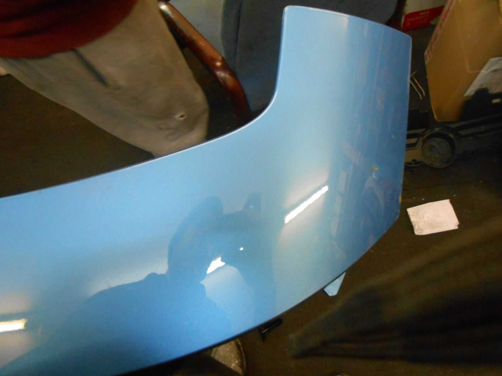 RENAULT MEGANE 2013 MK3 COUPE REAR BOOT TAILGATE SPOILER LIGHT BLUE 960300005R