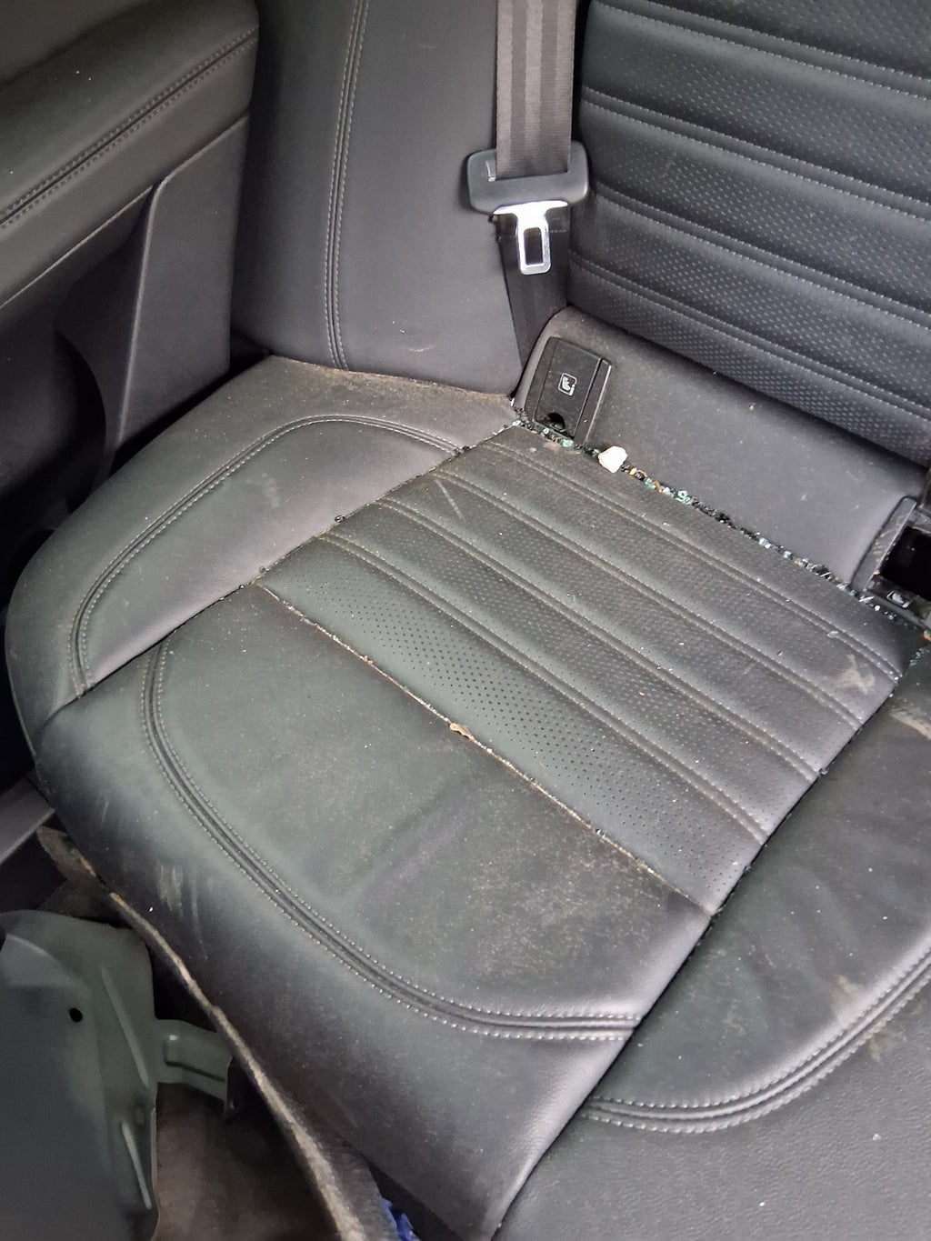 2022 ALFA ROMEO STELVIO 949 4Q REAR COMPLETE SEAT SET LEATHER SEAT