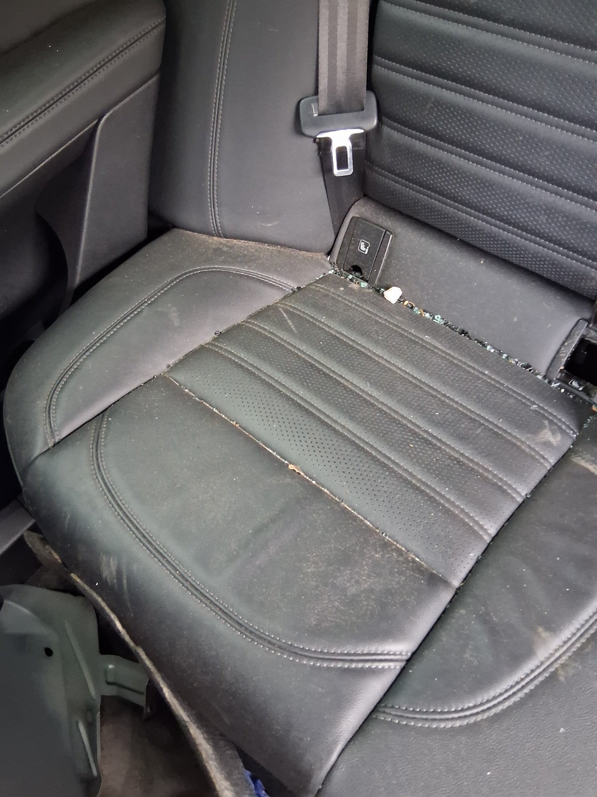 2022 ALFA ROMEO STELVIO 949 4Q REAR COMPLETE SEAT SET LEATHER SEAT