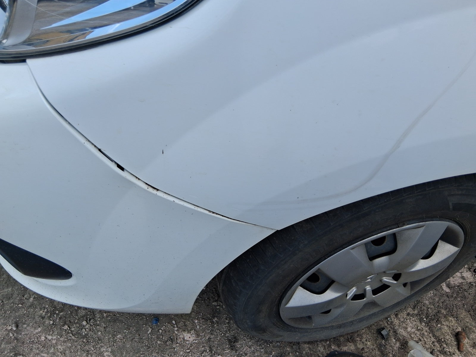 2020 RENAULT KANGOO MK2 FACELIFT NSF PASSENGER SIDE FRONT LEFT WING PANEL WHITE