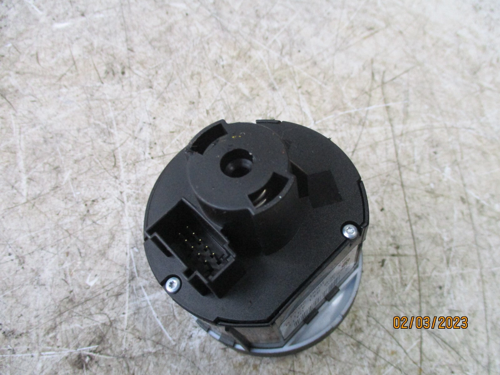 VW VOLKSWAGEN GOLF MK6 2010 HEADLIGHT CONTROL SWITCH 3C8941431B