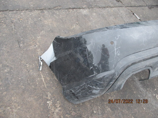 MERCEDES BENZ SLK 2013 COUPE REAR COMPLETE BUMPER BLACK A1728851525