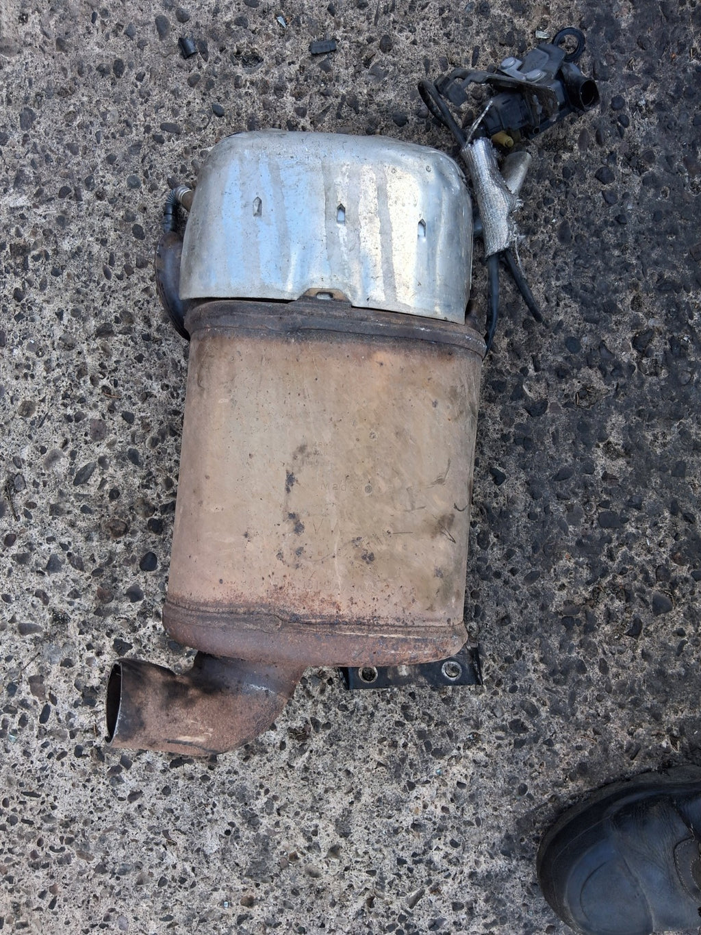 2012 VW PASSAT CC 2.0 TDI DIESEL DPF CATALYTIC CONVERTER 5N0131765A