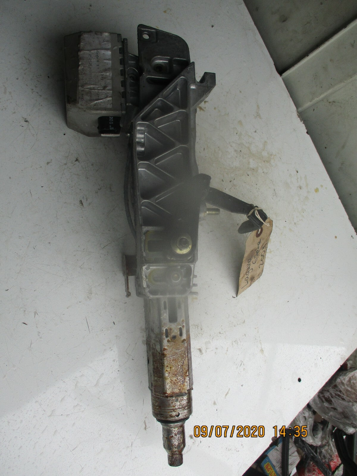 RENAULT LAGUNA ESTATE 2003 STEERING COLUMN & UJ RA00562141