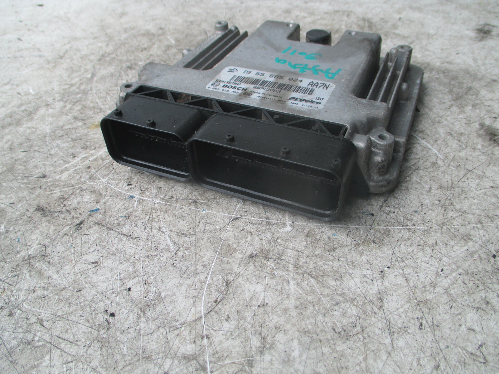 VAUXHALL ASTRA H 2011 2.0 CDTI ECU ENGINE CONTROL MODULE UNIT 55585024