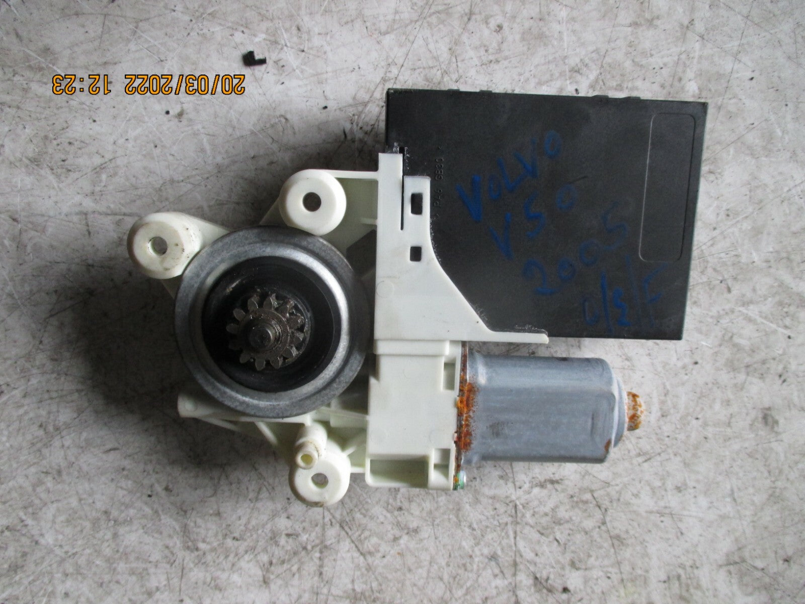 VOLVO V50 2005 OSF FRONT DRIVER SIDE WINDOW MOTOR 30737679