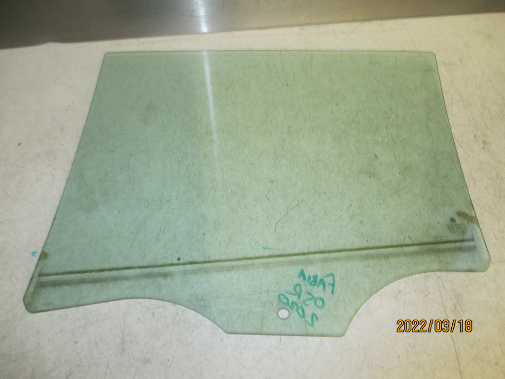 SKODA FABIA MK3 2020 OSR DRIVER SIDE REAR DOOR WINDOW GLASS