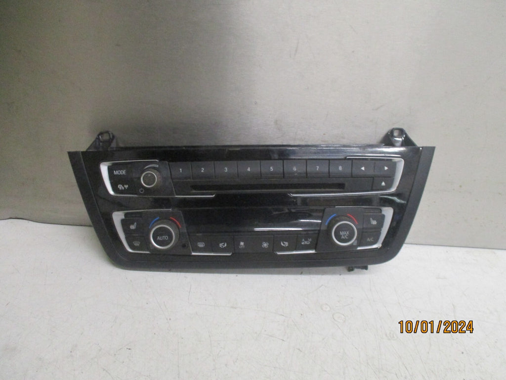 BMW 4 SERIES F36 GRAN COUPE 2017 RADIO CONTROL & HEATER CONTROLS
