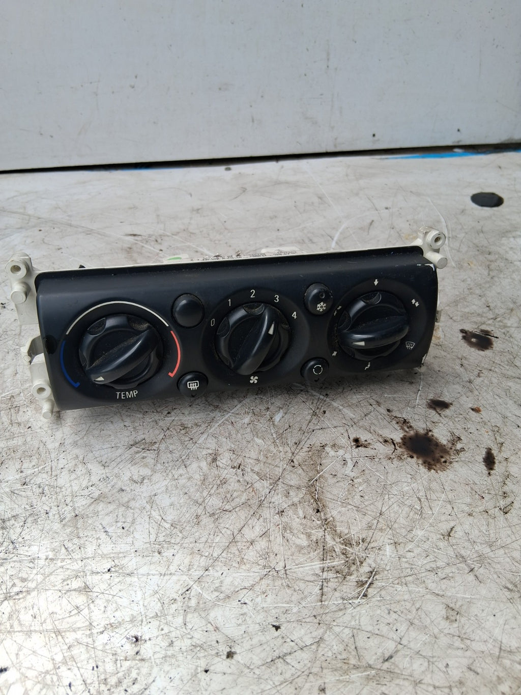 2003 MINI MANUAL HEATER CONTROL PANEL 69432203