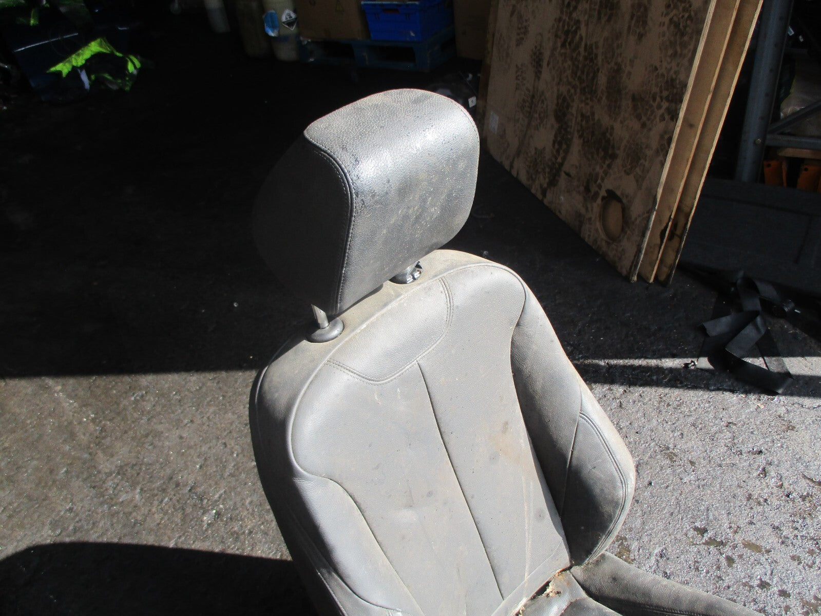 BMW 3 SERIES F30 2017 NSF PASSENGER SIDE FRONT LEATHER SEAT